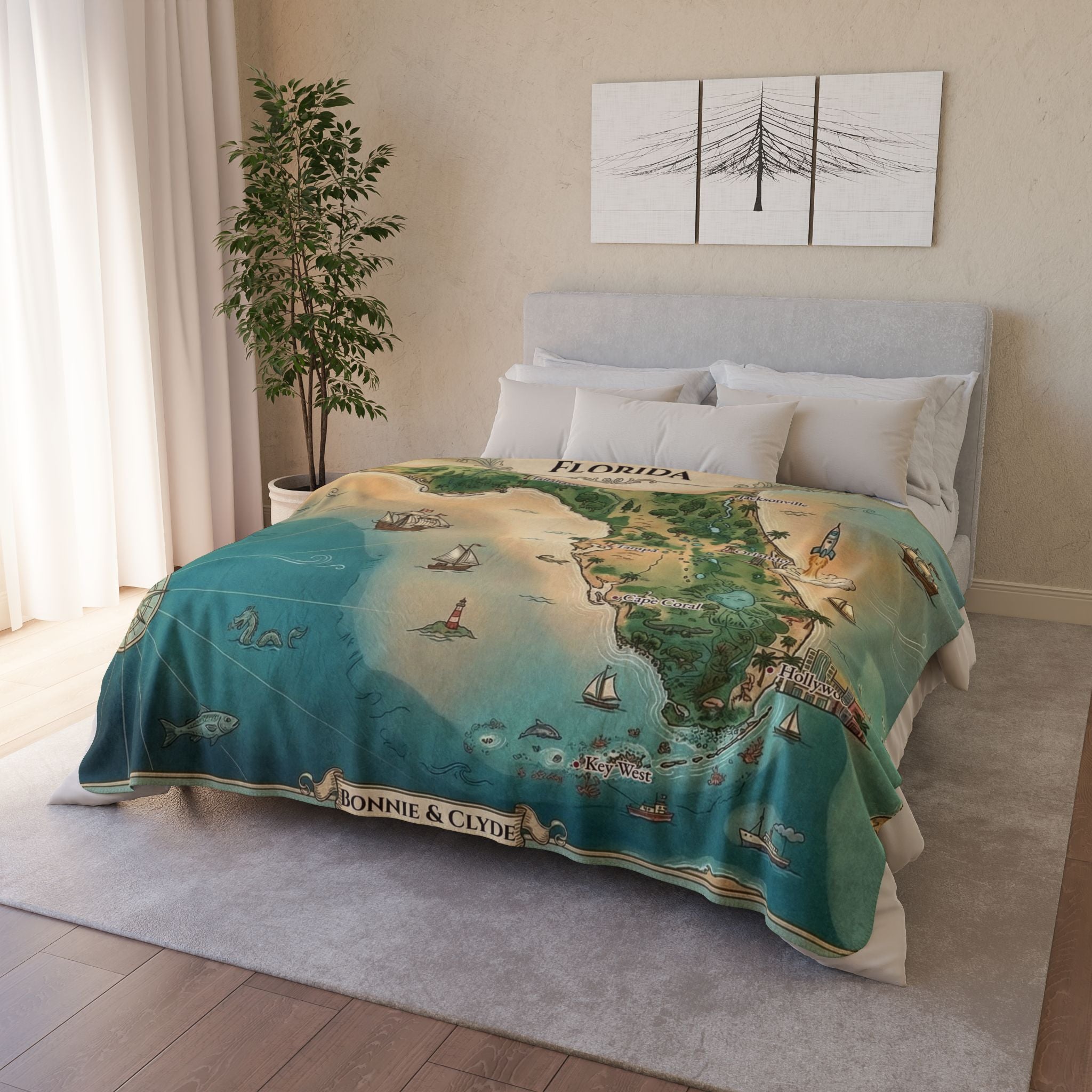 Premium Personalized Plush Blanket