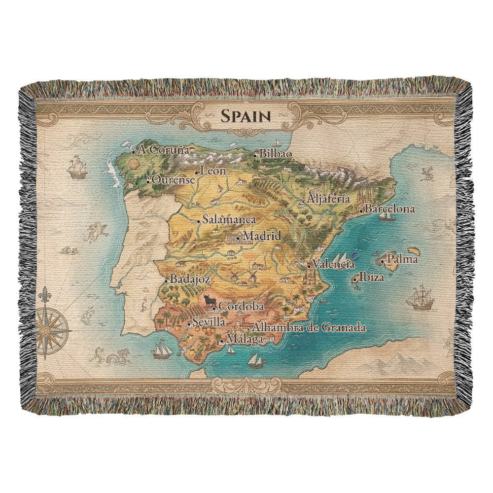 Spain Blanket