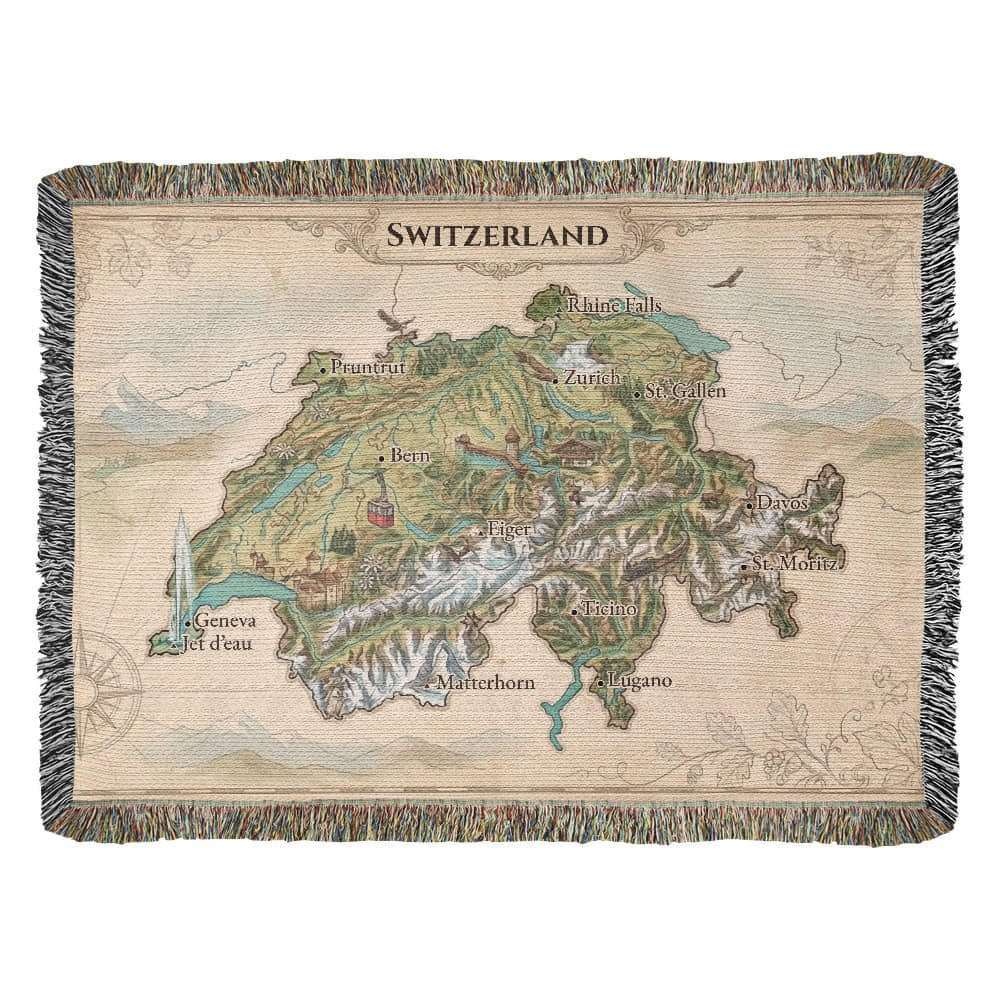Switzerland blanket