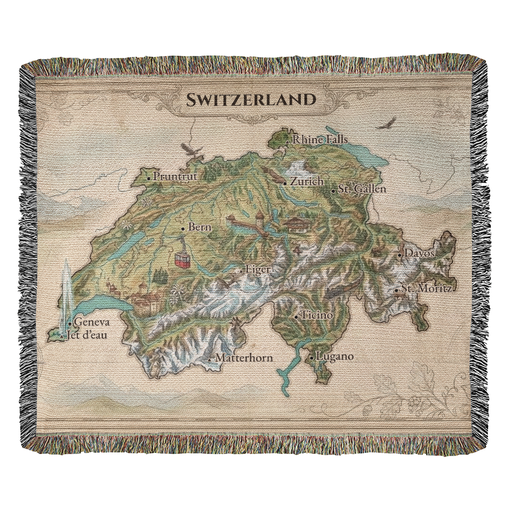 Switzerland blanket