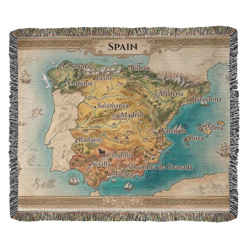 Spain Blanket