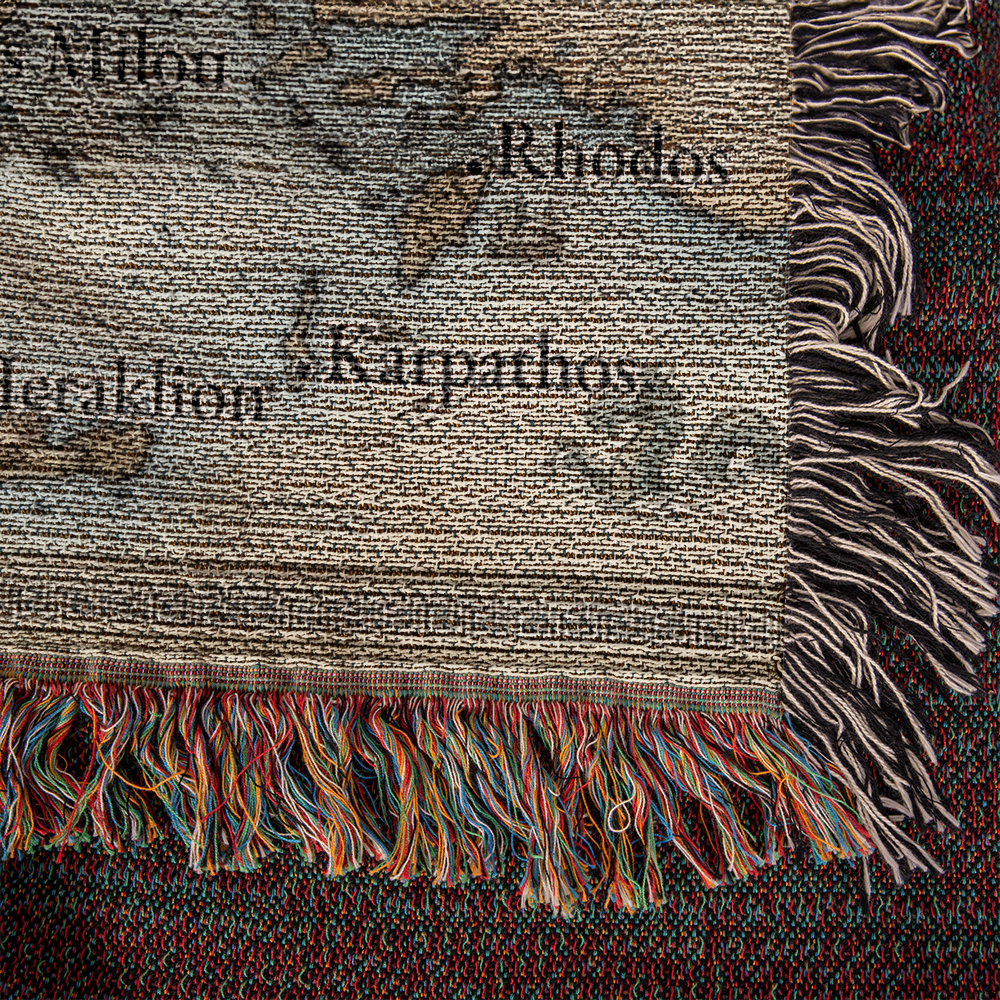 Greece Blanket