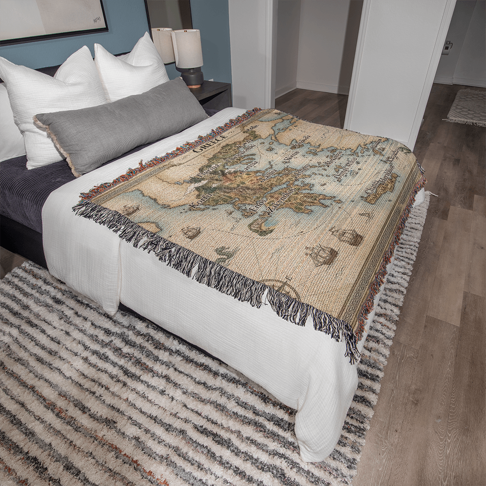 Greece Blanket