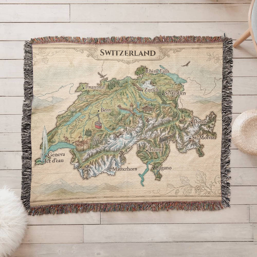 Switzerland blanket