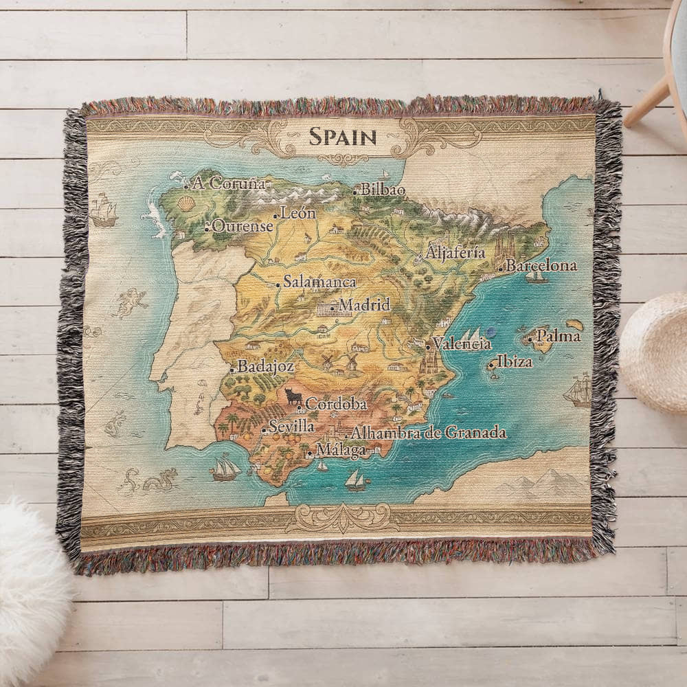 Spain Blanket