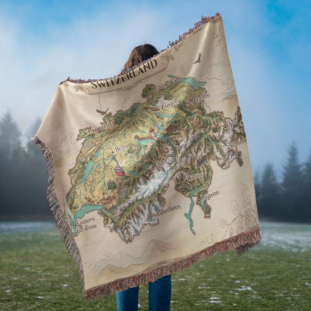Switzerland blanket