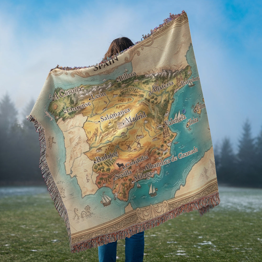 Spain Blanket
